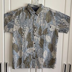 Jack O’Neil collection coastal linen button down shirt men’s medium